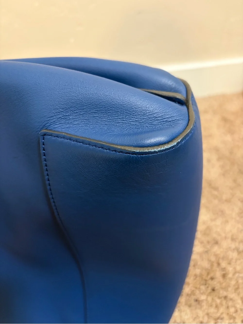 Mulberry Arundel Leather Tote Bag Blue
